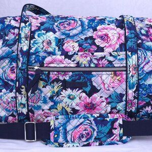 Vera Bradley Large Travel Duffel - Garden Grove Design